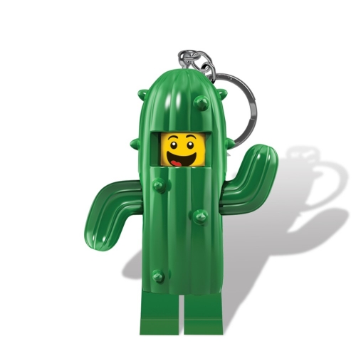 LEGO樂高仙人掌人鑰匙圈燈