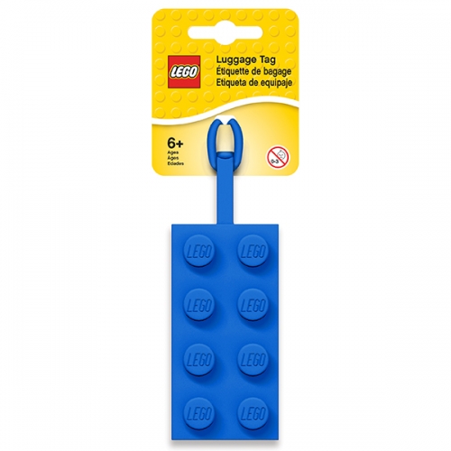 LEGO樂高積木造型吊牌-藍色
