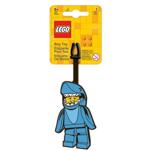 LEGO樂高鯊魚人吊牌