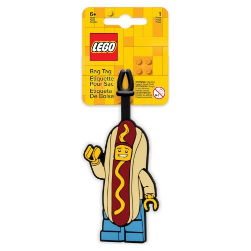 LEGO樂高熱狗人吊牌