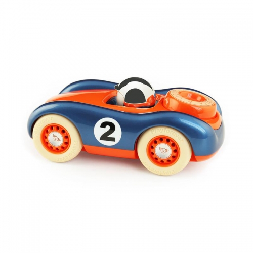 ★2024童樂購物節 9折★ Playforever Viglietta Jasper 流線型賽車 (橘藍)