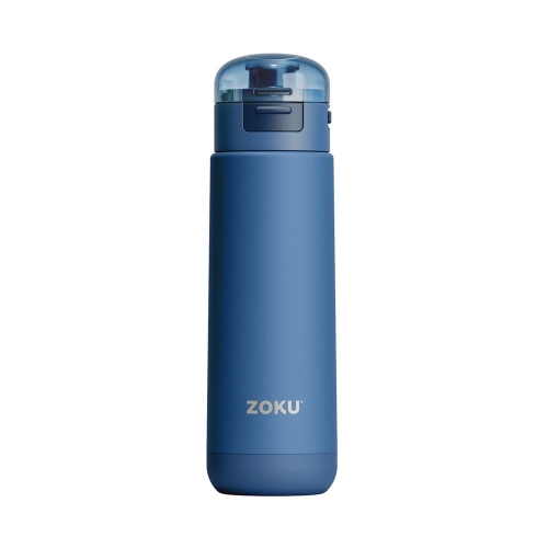 ZOKU彈蓋式真空不鏽鋼運動保溫瓶(500ml)