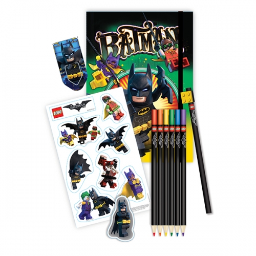 LEGO蝙蝠俠電影-蝙蝠俠文具禮盒組
