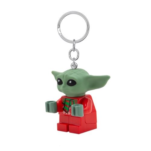 LEGO樂高星際大戰聖誕尤達寶寶鑰匙圈燈