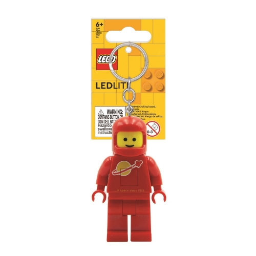 LEGO樂高太空人鑰匙圈燈-紅色
