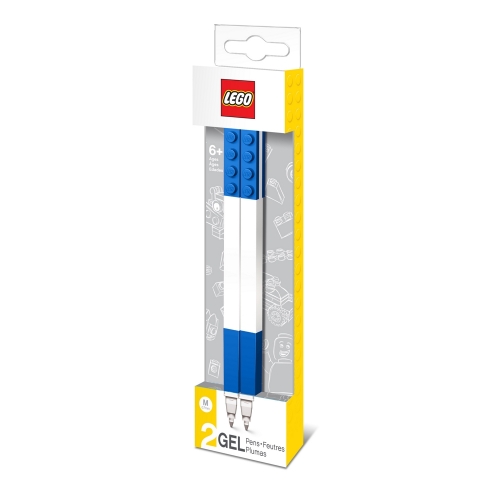 【福利品】LEGO積木原子筆 - 藍色 (2入)