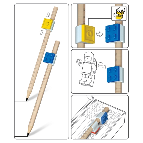 LEGO積木鉛筆 (9入)