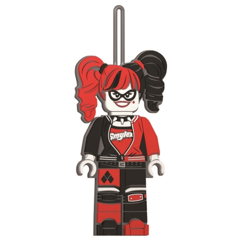 ★2024童樂購物節 9折★ LEGO蝙蝠俠電影-小丑女行李吊牌