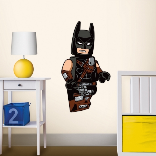★2024童樂購物節 9折★ LEGO樂高拼圖靜電貼-蝙蝠俠
