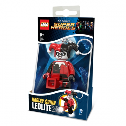 LEGO樂高超級英雄系列-小丑女鑰匙圈