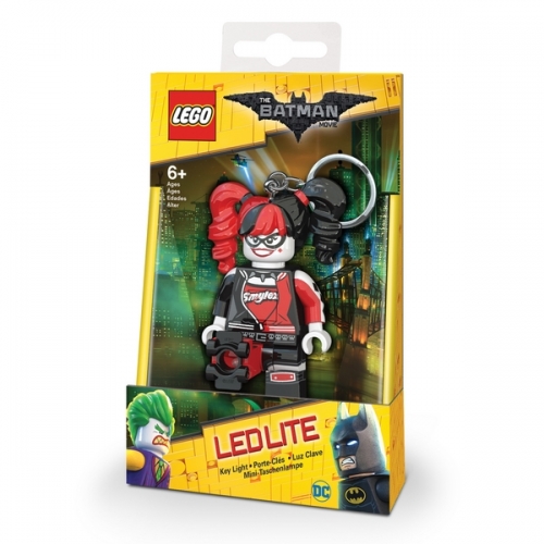 LEGO樂高蝙蝠俠電影系列-小丑女鑰匙圈燈