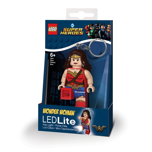 LEGO樂高DC超級英雄系列-神力女超人鑰匙圈燈