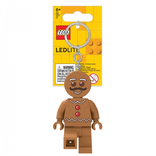 LEGO樂高薑餅人鑰匙圈燈