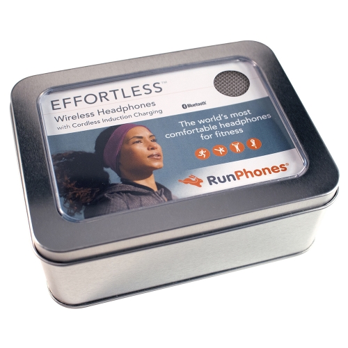 RunPhones 無線充電藍牙睡眠耳機 (灰色) 美國原裝進口 運動 慢跑 跑步 MP3 音樂 耳機