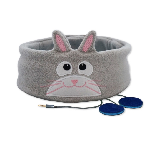 【福利品】Snuggly Rascals 趣味造型耳機 (小灰兔)