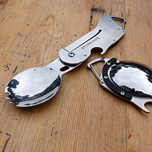 Scouting Sporknife多功能刀叉鑰匙圈工具組