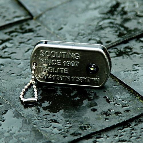 Scouting TagLite鐵牌LED鑰匙圈