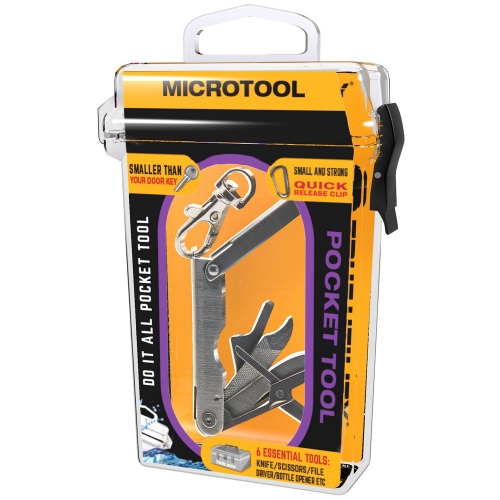 TRUE UTILITY MicroTool 6合1隨身鑰匙圈工具組