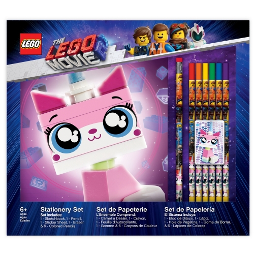LEGO樂高玩電影2-獨角貓文具禮盒組