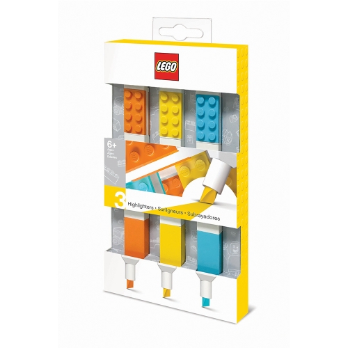 ★2024童樂購物節 9折★ LEGO樂高螢光筆 (3色)