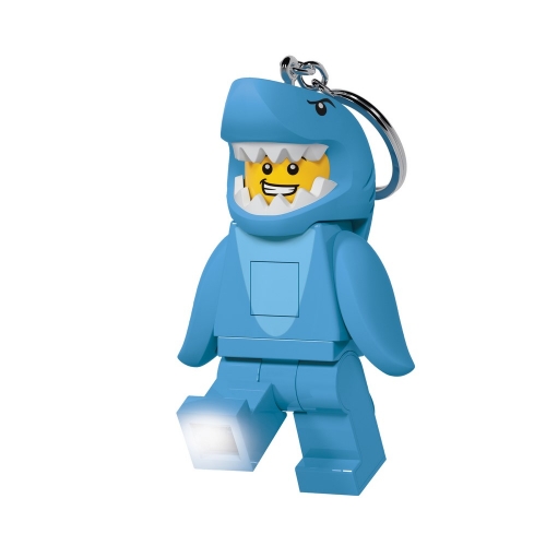LEGO樂高鯊魚人鑰匙圈燈
