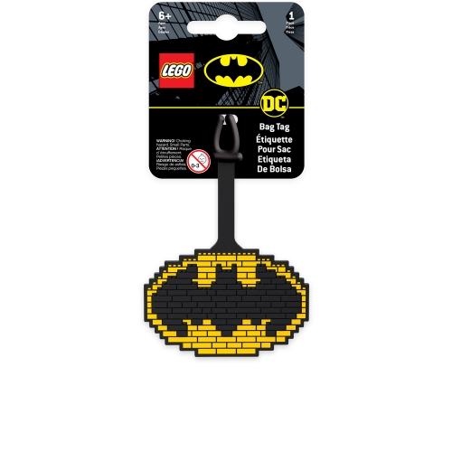 LEGO DC超級英雄系列-蝙蝠俠標誌吊牌