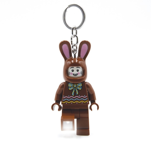 LEGO樂高巧克力兔子鑰匙圈燈