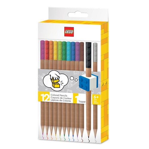 LEGO樂高積木彩色鉛筆 (12色)