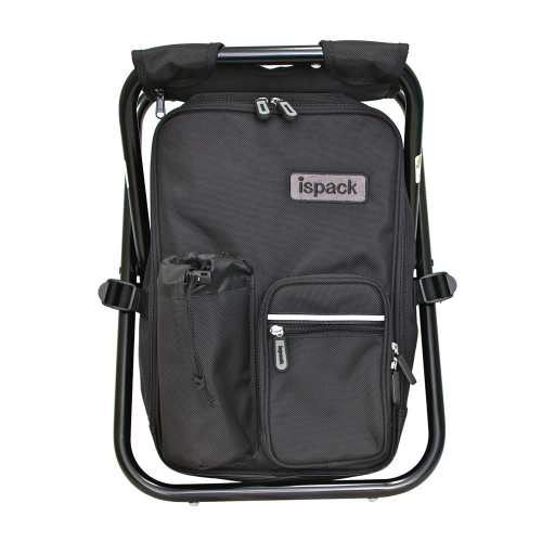 ispack戶外機能背包椅 - 黑色