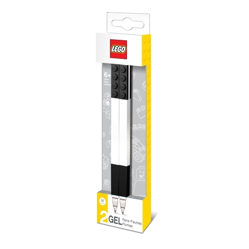 LEGO積木原子筆 - 黑色 (2入)