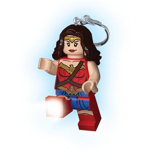 LEGO樂高DC超級英雄系列-神力女超人鑰匙圈燈