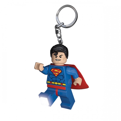 LEGO樂高超級英雄系列-超人鑰匙圈