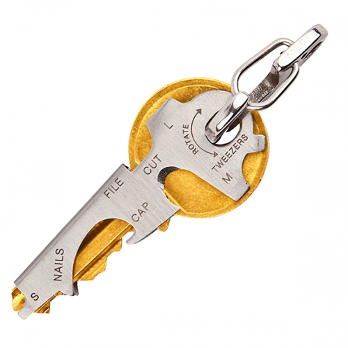 TRUE UTILITY KeyTool 8合1迷你鑰匙圈工具組 (禮盒版)